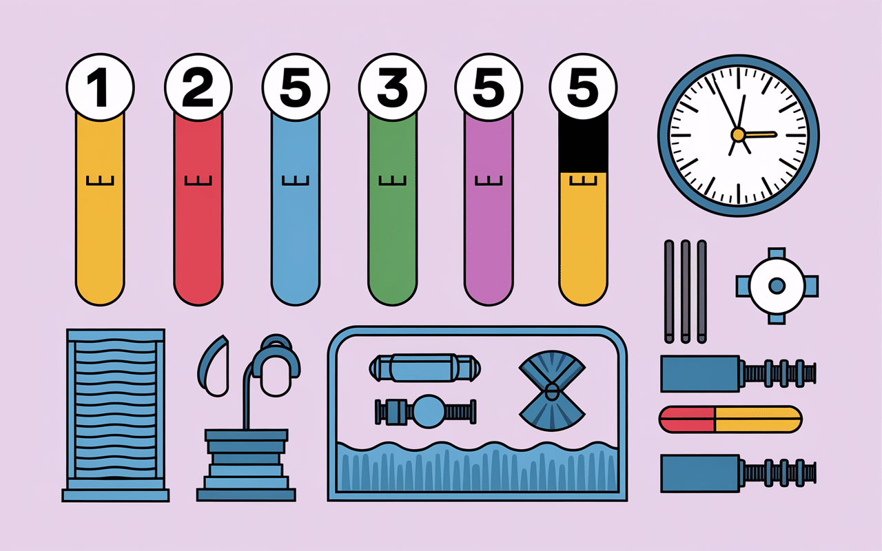 Ordre usage chlore choc et ph moins en même temps piscine infographie