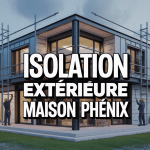 Travaux isolation exterieur maison phenix structure metallique