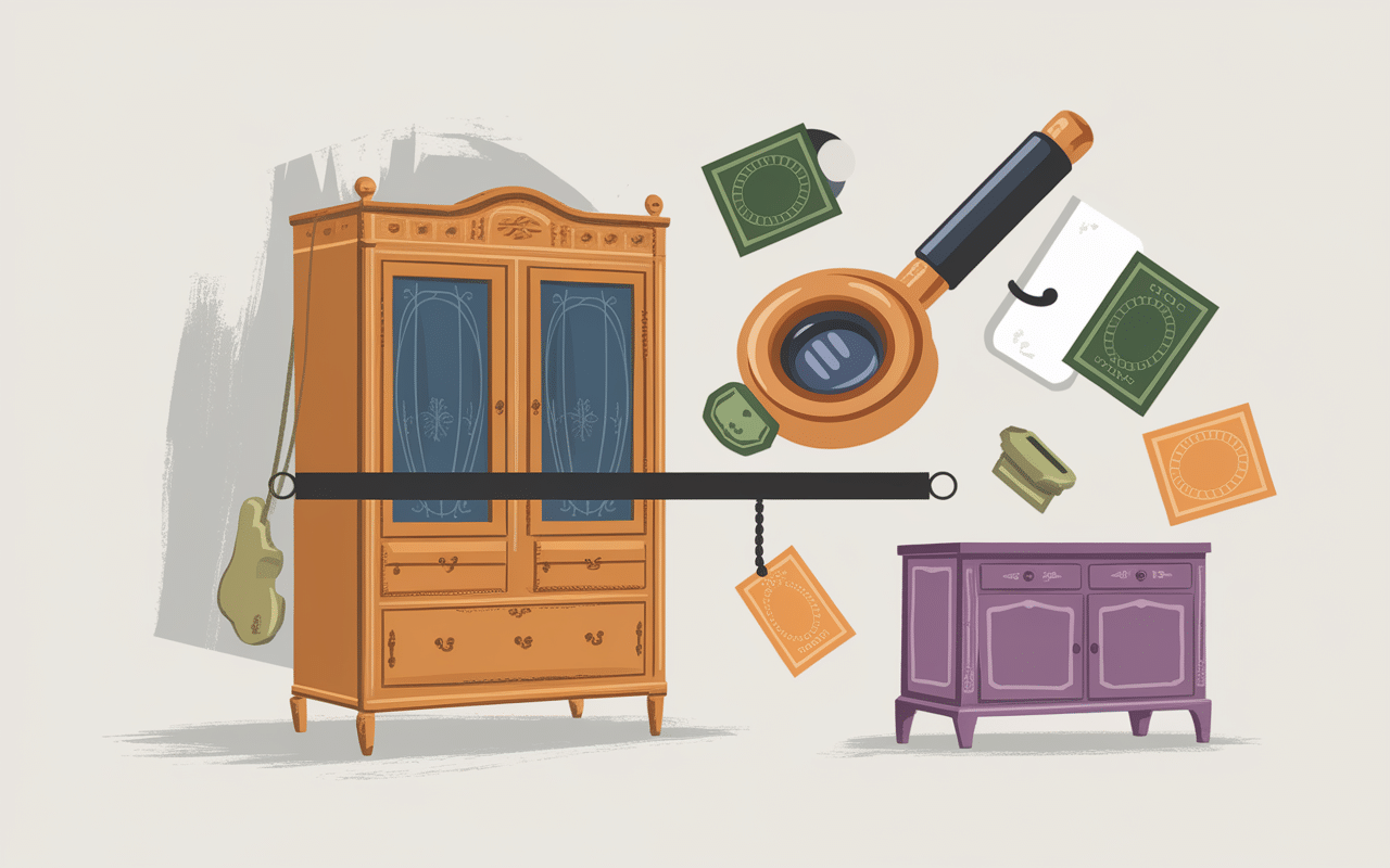 balance critères meubles anciens ne valent plus rien