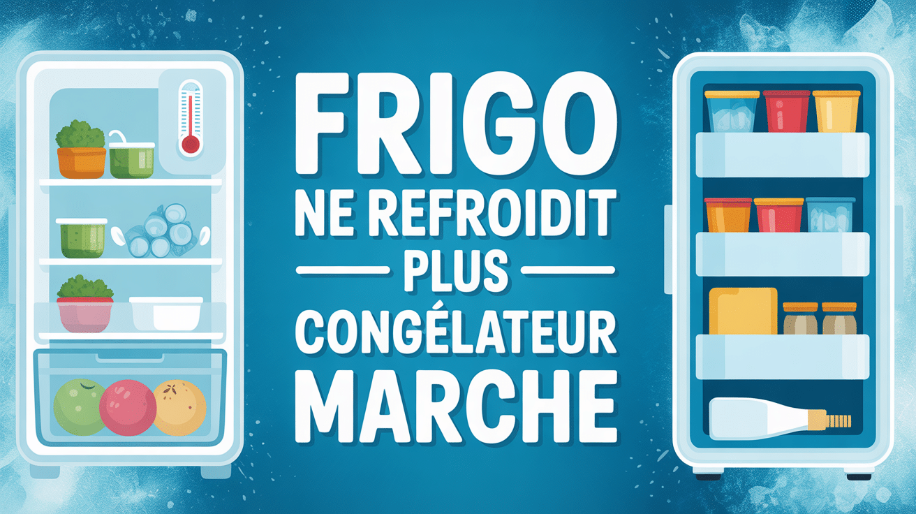 mon frigo ne refroidit plus mais congélateur fonctionne image diagnostic