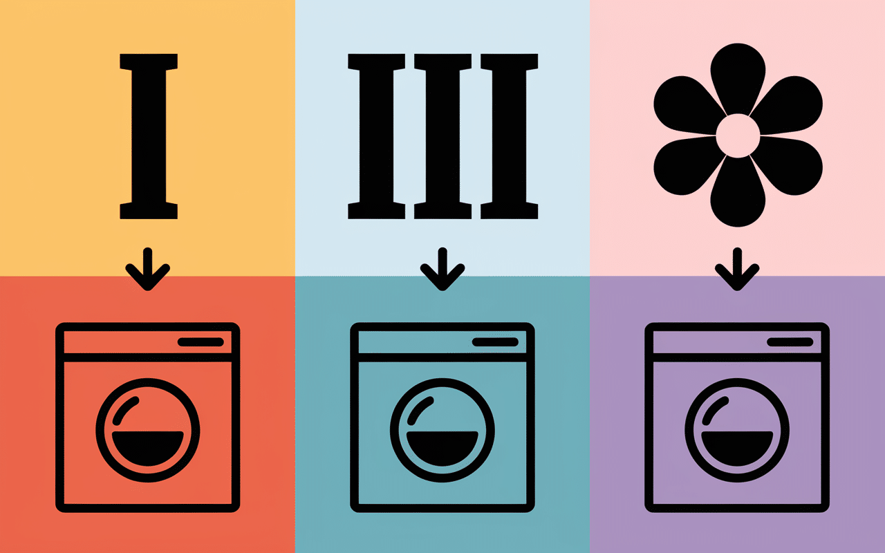 Symbole bac à détergent machine à laver calgon vue gros plan compartiments