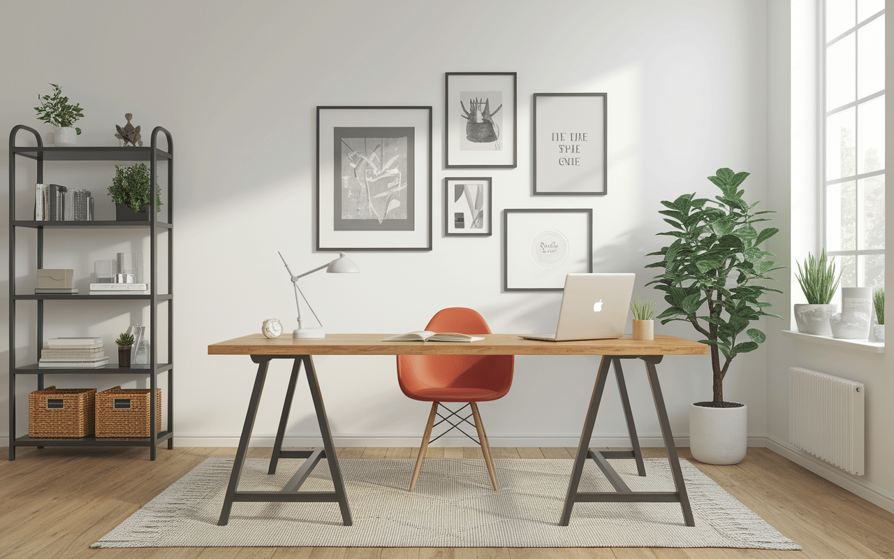 Corbeille à papier design cuivre vs plastique au bureau