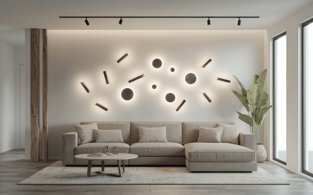 eclairage plafond poutre apparente spots led appliques