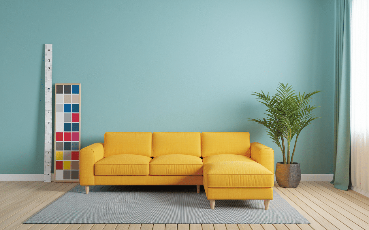 guide choix housse canapé d'angle mesure tissu