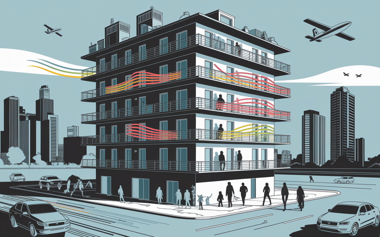 Propagation bruit isolant phonique sol appartement