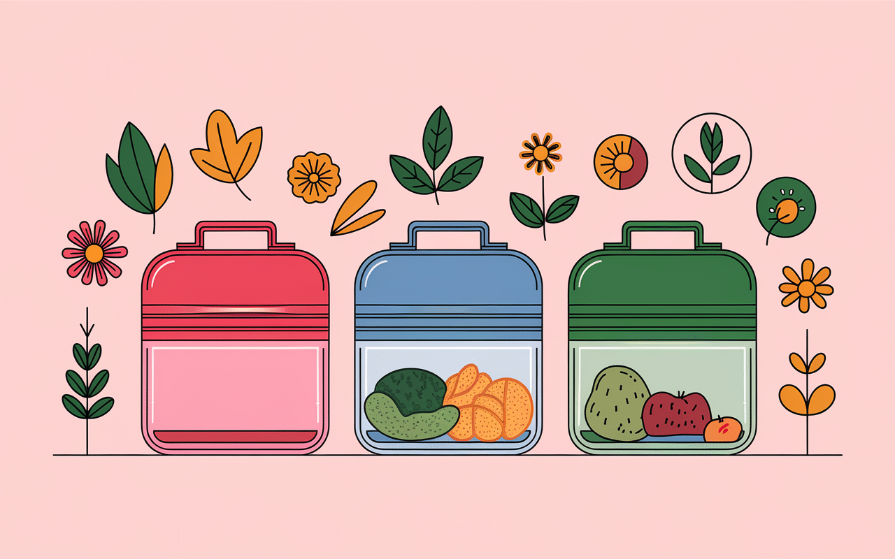 Lunch bag and lunch box inox plastique verre écologique