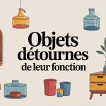 Illustration d'objets détournés de leur fonction en décoration