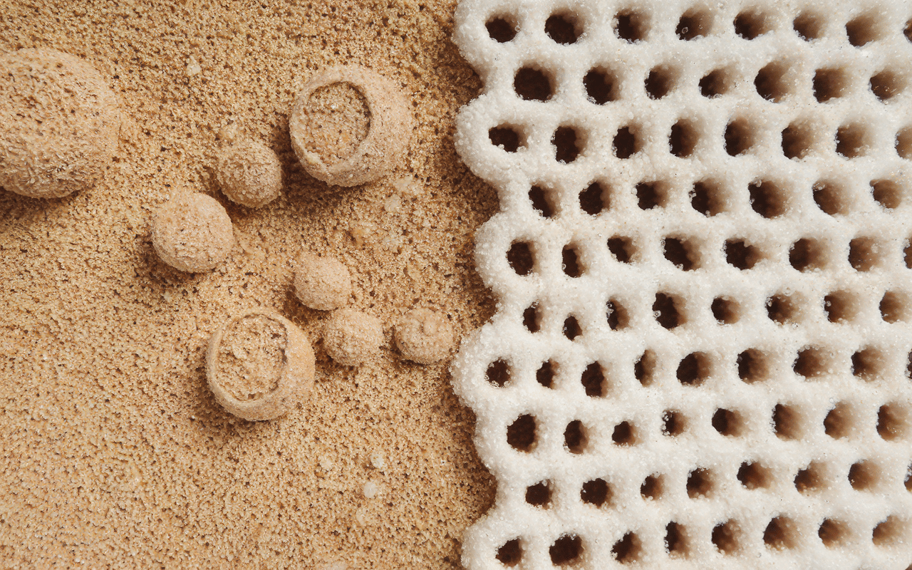 vue structure microporeuse tapis diatomite danger comparaison textile